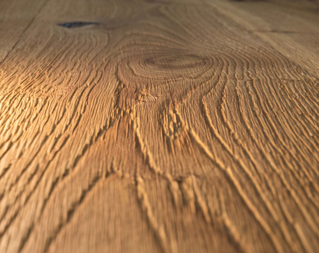 Parkett Oberfläche 3D gebürstet – dreidimensionale Holztextur mit plastischer Wirkung